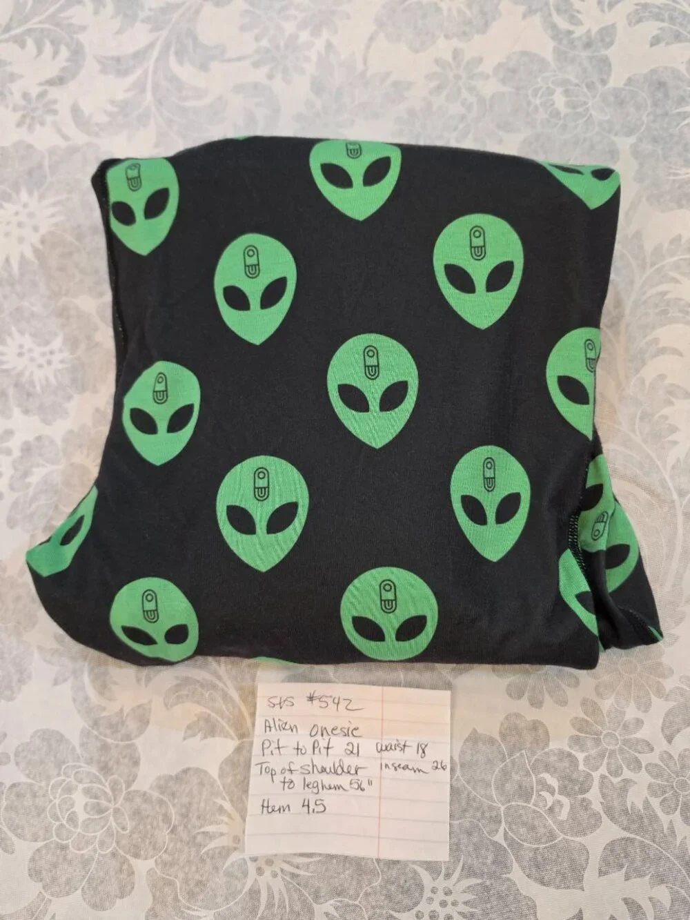👽Airblaster Classic Ninja Suit Men’s Medium Alien Print One-Piece Base Layer 👽